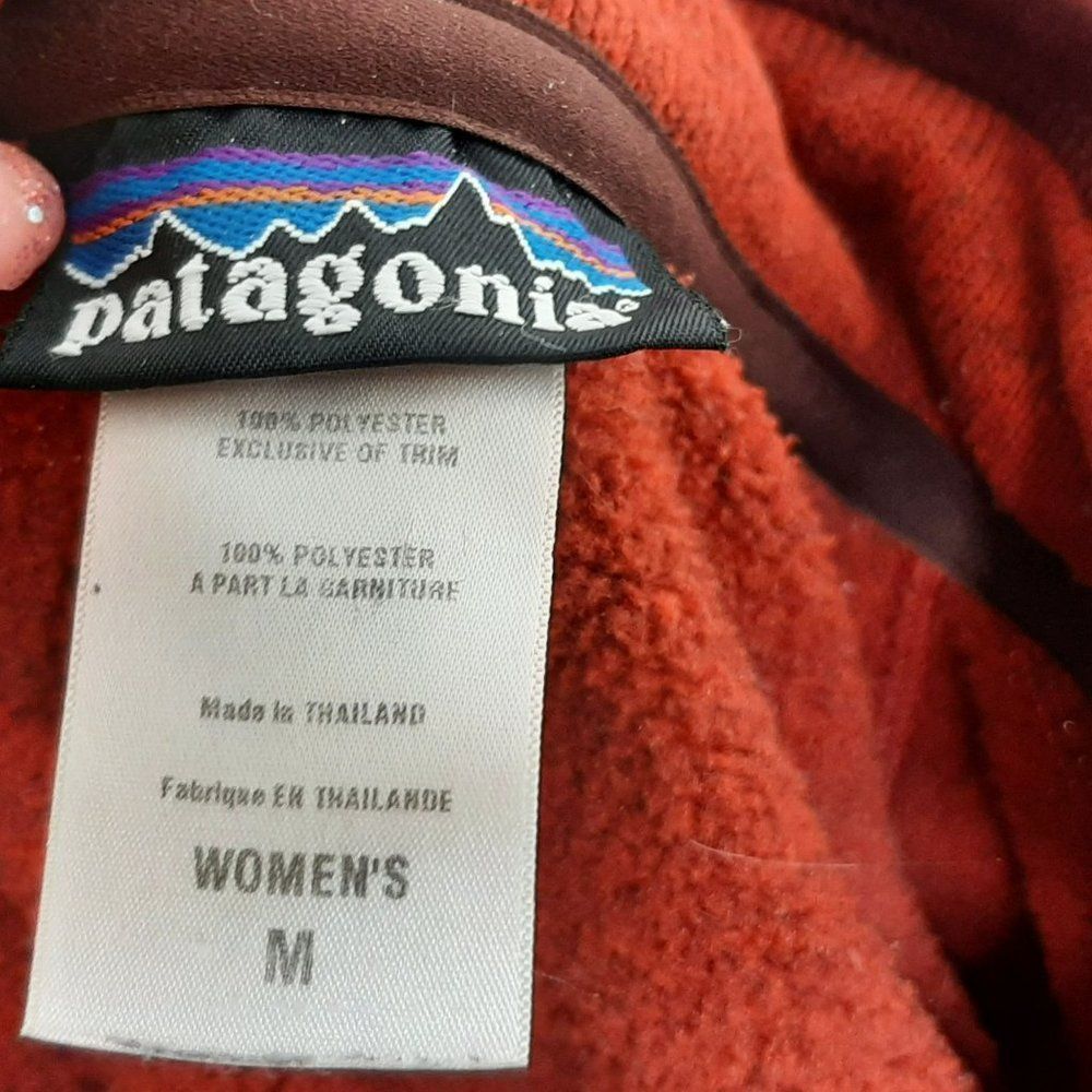 Patagonia Women's Better Sweater 1/4 Zip in Red Delicious sz M - Picture 7 of 9